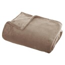 Plaid in flanella Beige, 125x150 cm Beige