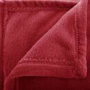 Plaid in flanella Rosso, 125x150 cm Rosso