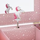 Carillon "Unicorno" Rosa, H.14 cm Rosa
