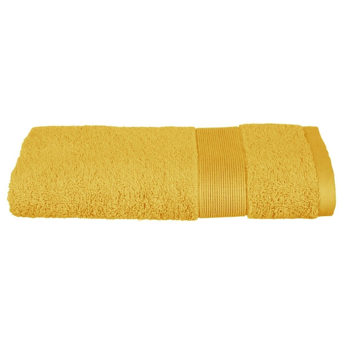 Asciugamano Cotone, Giallo, 50x90 cm, 400 g/m² Giallo