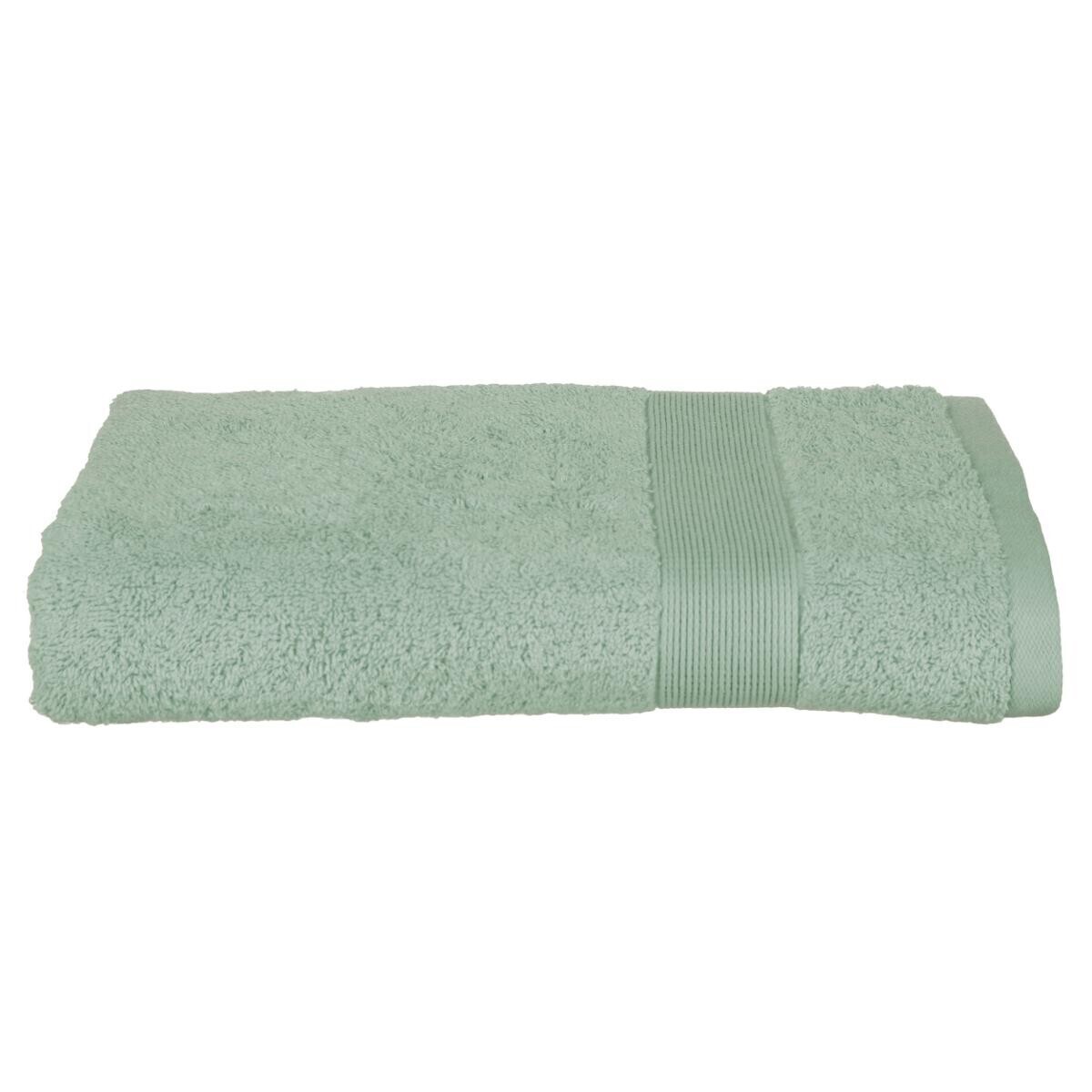 Telo doccia "Essenziale" Cotone, Verde, 70x130 cm, 450 g/m² Verde