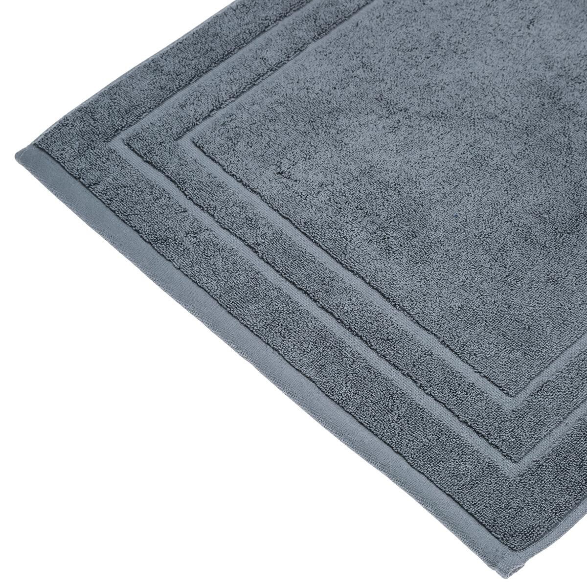 Tappeto da bagno "Praia" Grigio ardesia, 50x70 cm, 700 g/m² Grigio ardesia