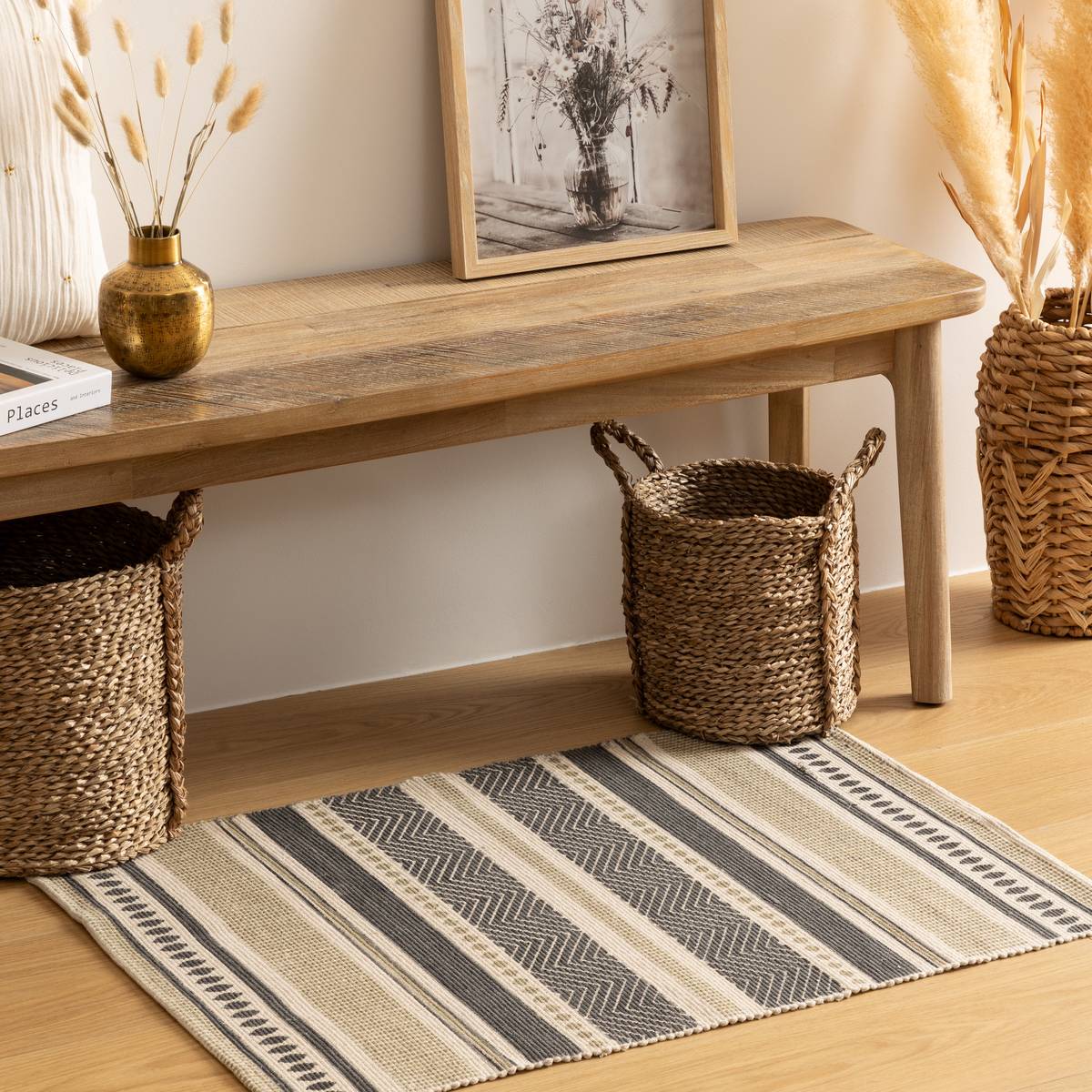 Tappeto stampato, cotone