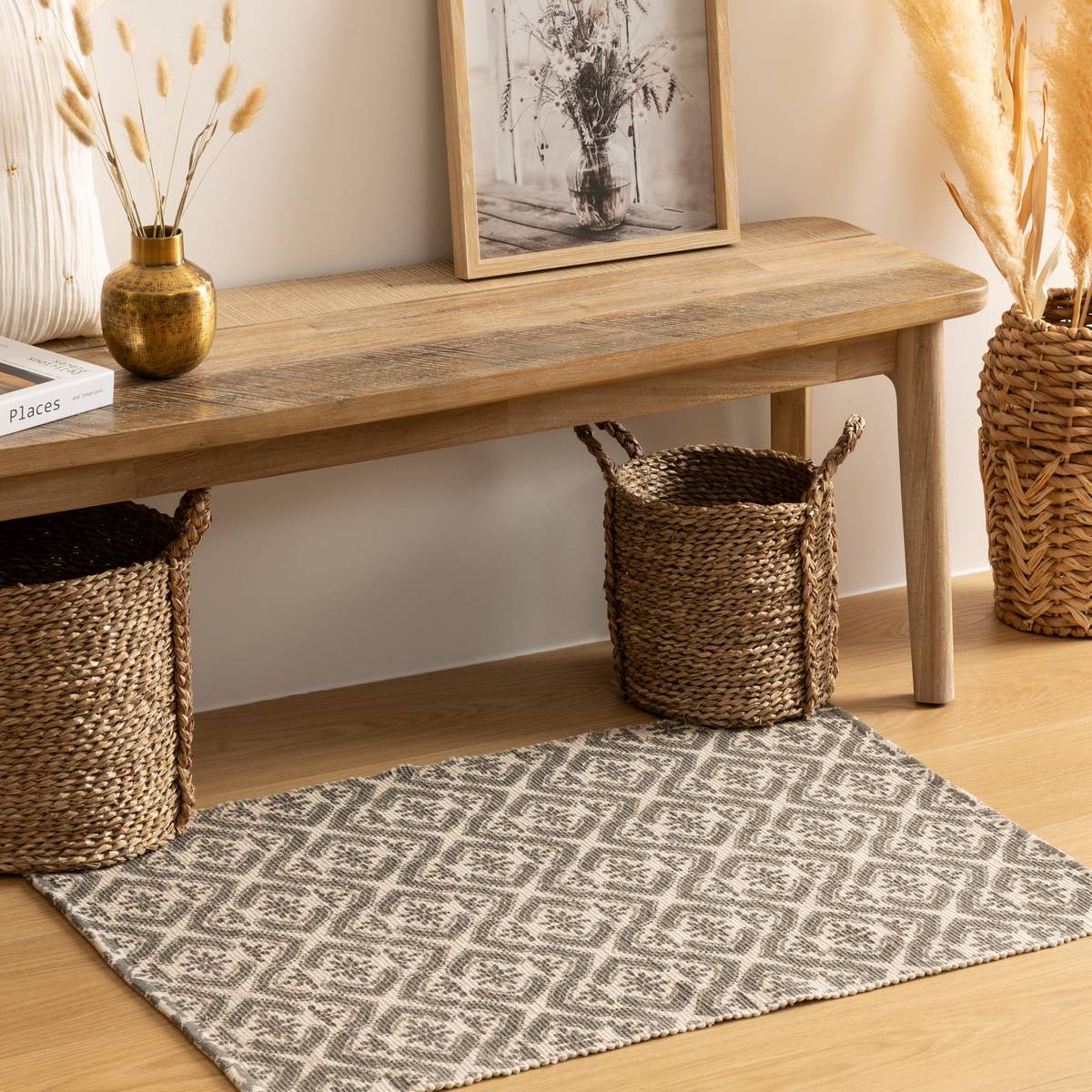 Tappeto stampato, cotone