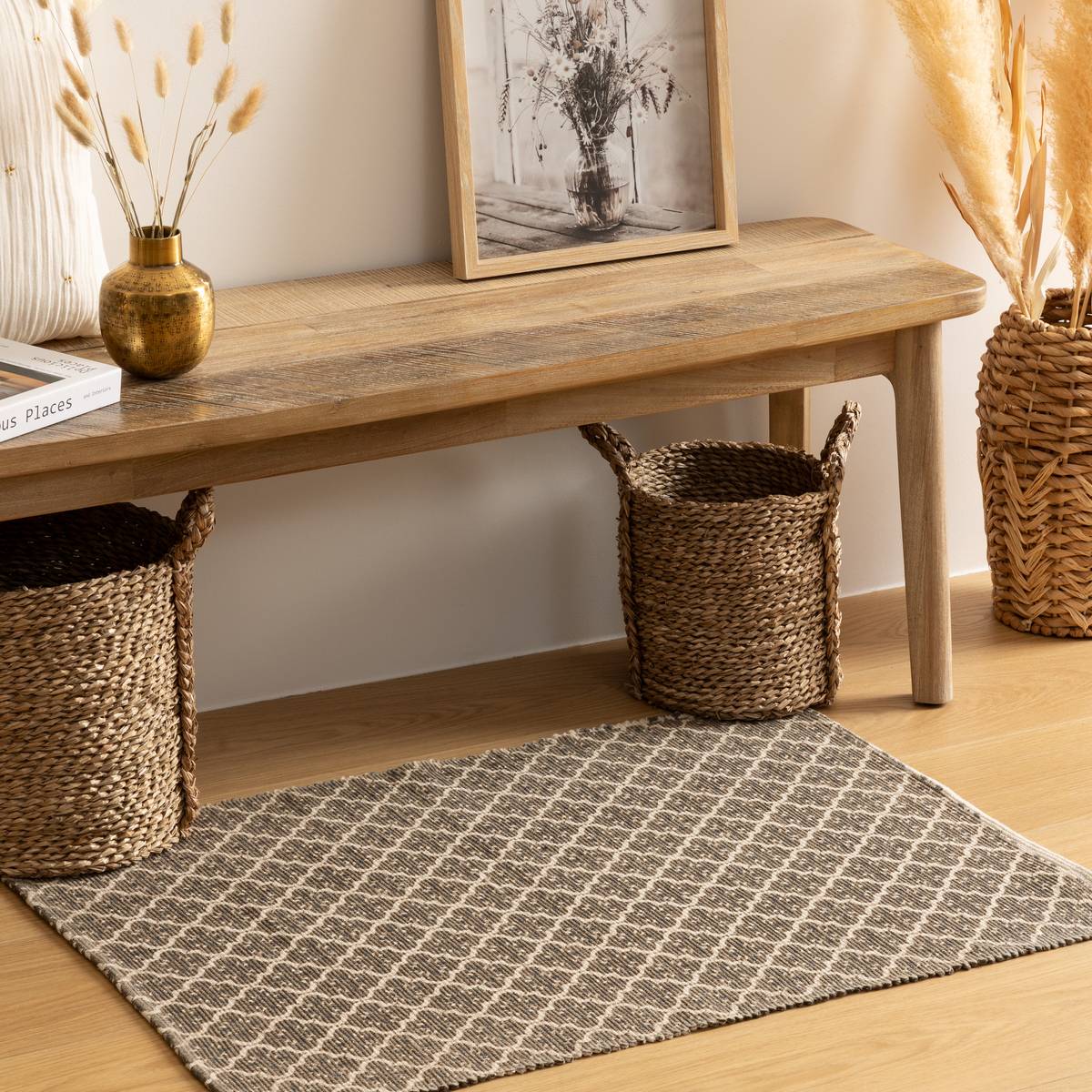 Tappeto stampato, cotone