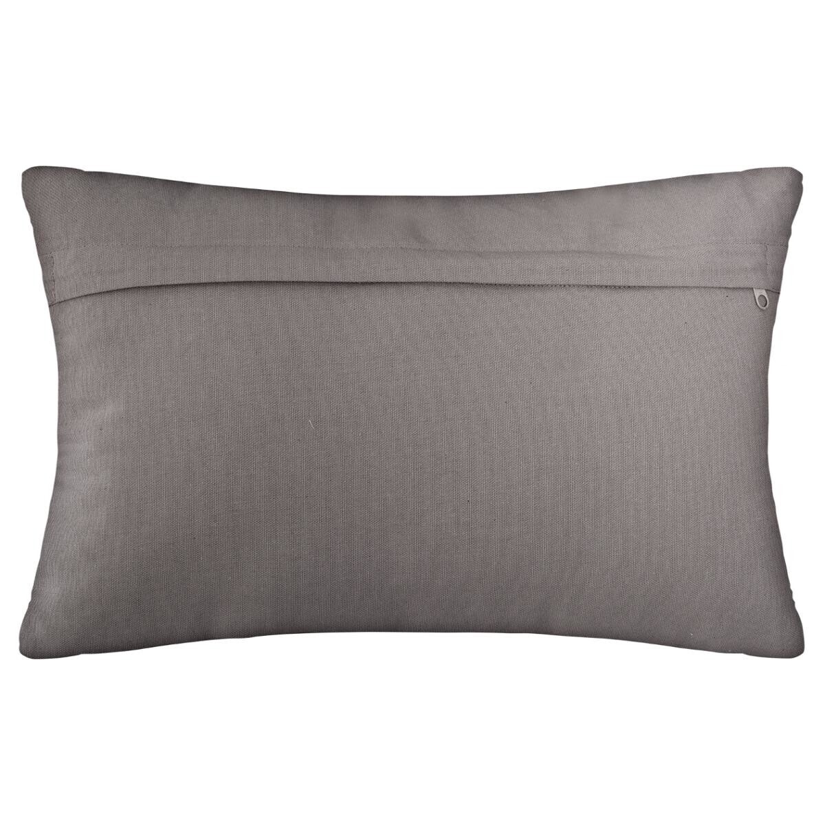 Cuscino con motivi Otto Grigio, 30x50 cm Grigio