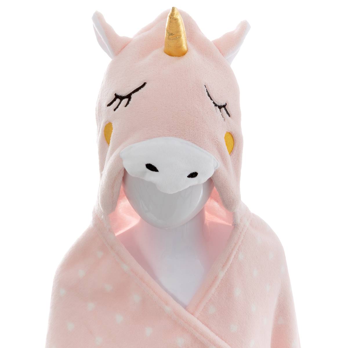 Plaid per bambini "Unicorno" Rosa, 100x140 cm Rosa