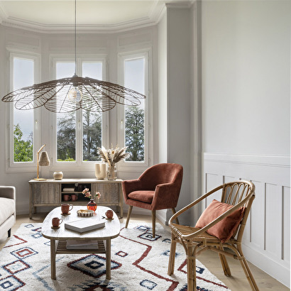 Poltrona "bohemian dream" rattan