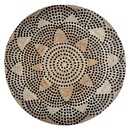 Tappeto "Living", juta D.120 cm Modello 1