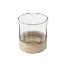 Set di 3 portacandele "Estate" Vetro, D.10/13/16 cm Trasparente