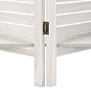 Paravento con 3 ripiani Bianco, H.170 cm Bianco