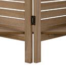 Paravento con 3 ripiani H.170 cm Marrone