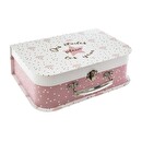 Set di 3 valigette "Dolcezza" Rosa, L.24/27/30 cm Rosa