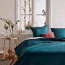 Copriletto, 2 federe "Dolce" blu, 260x240 cm Blu