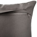 Cuscino con motivi Otto Grigio, 38x38 cm Grigio