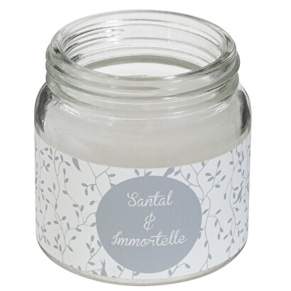 Candela profumata sandalo e immortelle, 65g