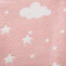Plaid per bambini Rosa chiaro, 125x150 cm Rosa chiaro