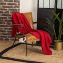 Coperta in pile Rosso, 125x150 cm Rosso
