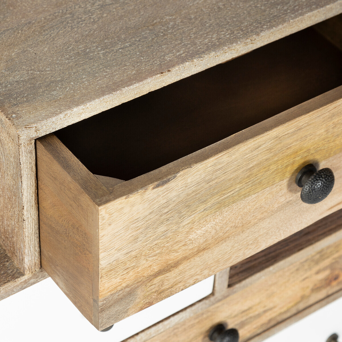 Cassettiera "Koval" Legno di mango, 8 cassetti Legno naturale