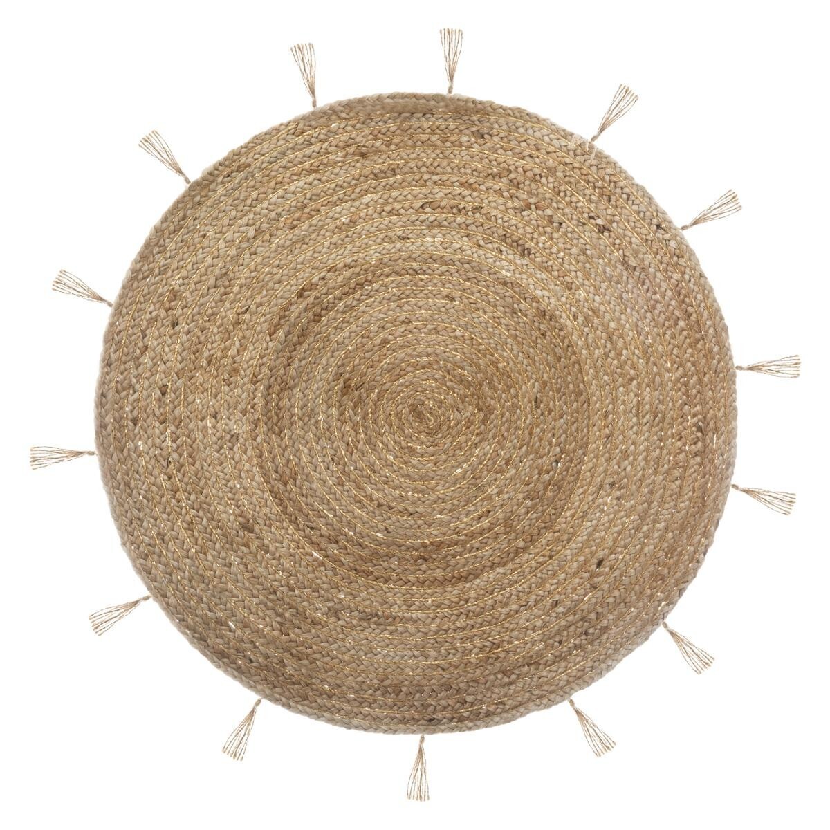 Tappeto 'Accoglienza' D.80 cm Beige