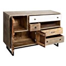 Buffet "Koval" Legno di mango, 115x80 cm Legno naturale 1