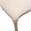 Sedia "Cléon", intreccio di canna Beige Beige