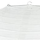 Lanterna a sfera di carta Bianco, D.45 cm Bianco