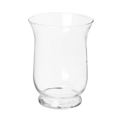 Portacandele in vetro h.15 cm