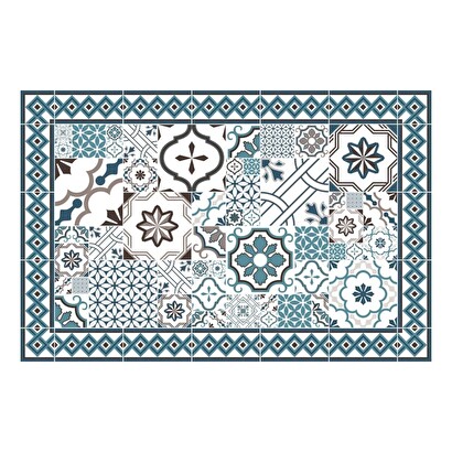 Tappeto in vinile mosaico 50x75 cm