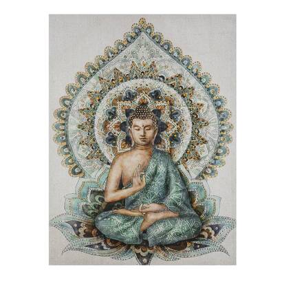 Tela incorniciata 'buddha' 58x78 cm