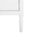 Comodino "Solen" Bianco, H.61 cm Bianco