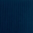 Poltrona "Solaro" Velluto plissettato, Blu Blu