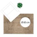 Tappeto in juta Beige, 120x170 cm Beige
