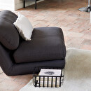 Poltrona "Marza" Grigio ardesia, 209x78 cm Grigio ardesia