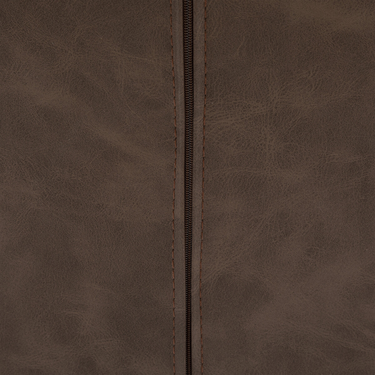 Sedia "Olwen" Effetto pelle, Marrone Marrone