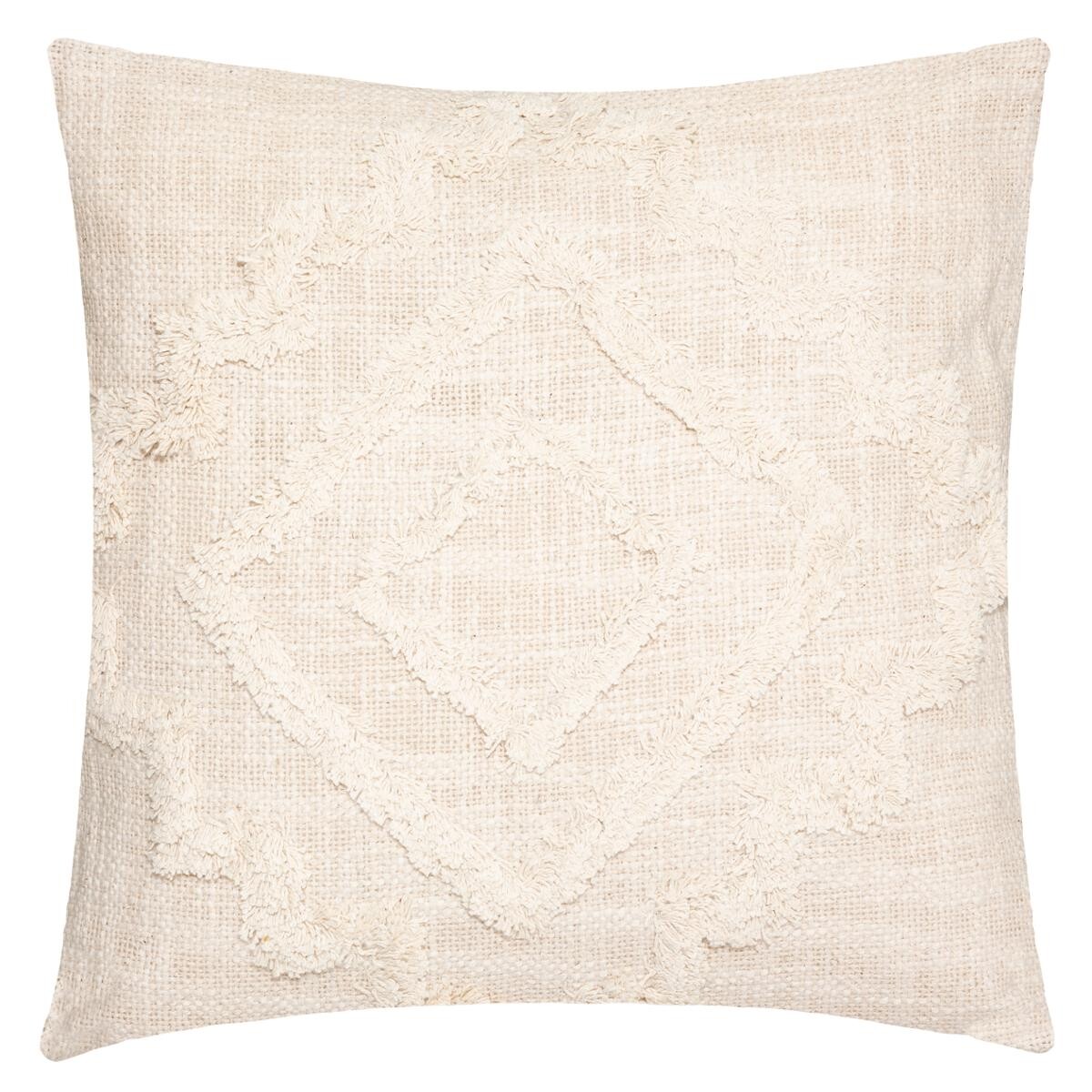 Cuscino "Inca", cotone tuftato 40x40 cm Modello 1