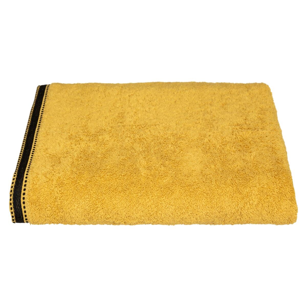 Asciugamano "Joia" Giallo, 100x150 cm, 550 g/m² Giallo senape
