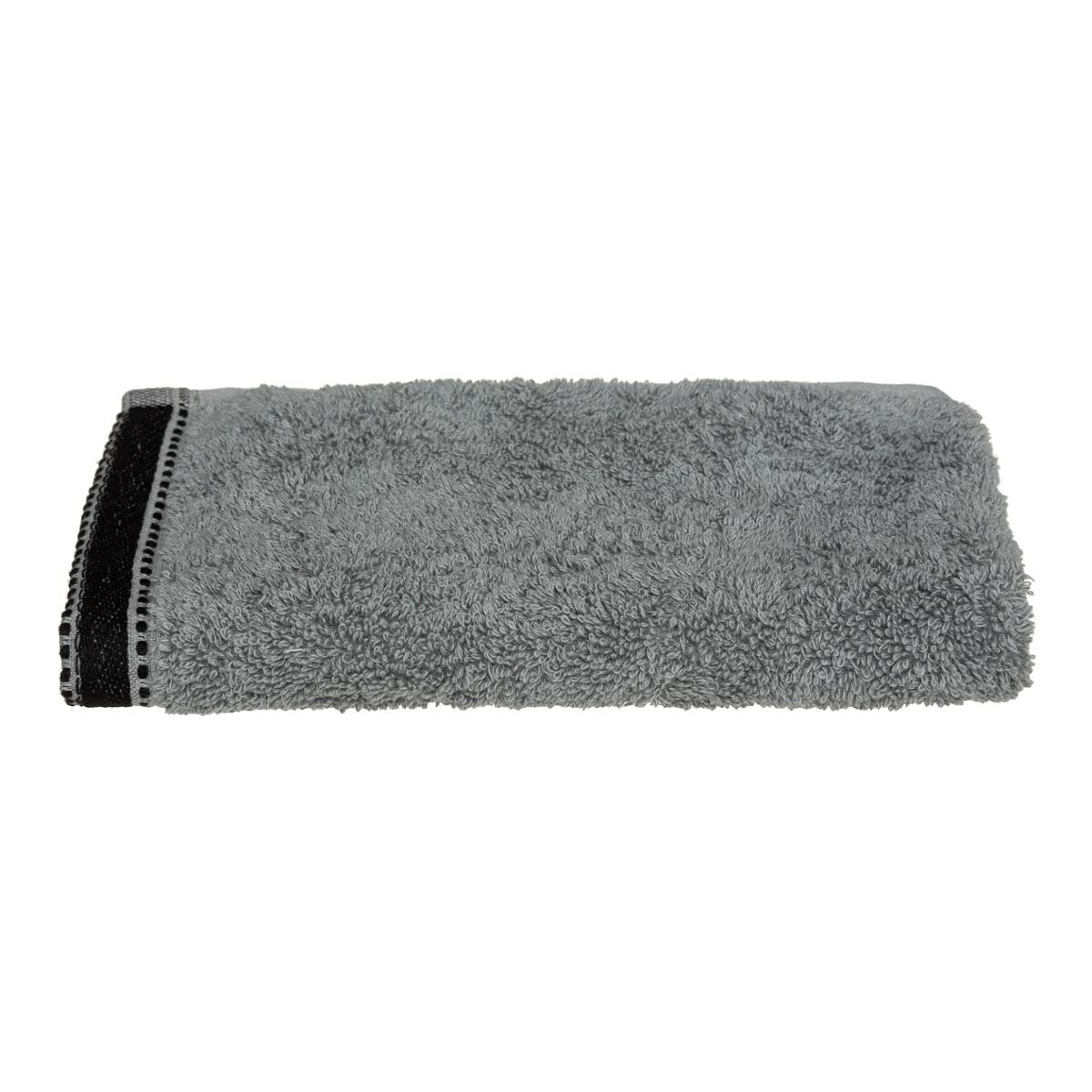 Asciugamano ospite 'Joia' Grigio ardesia, 30x50 cm, 550 g/m² Grigio ardesia