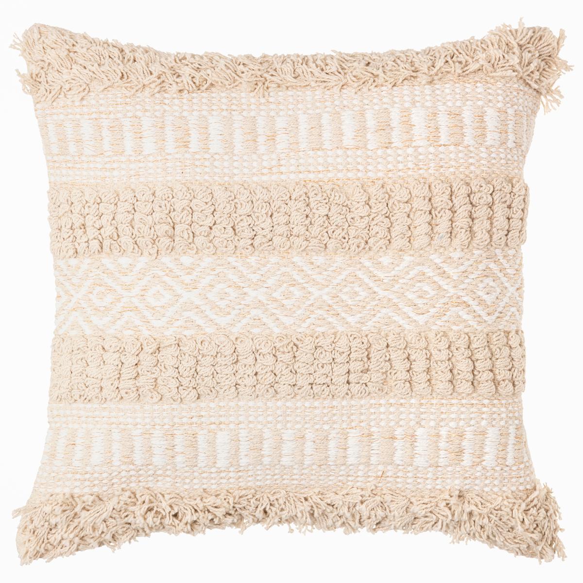 Cuscino "Sabbia Rame" Beige, 40x40 cm Beige