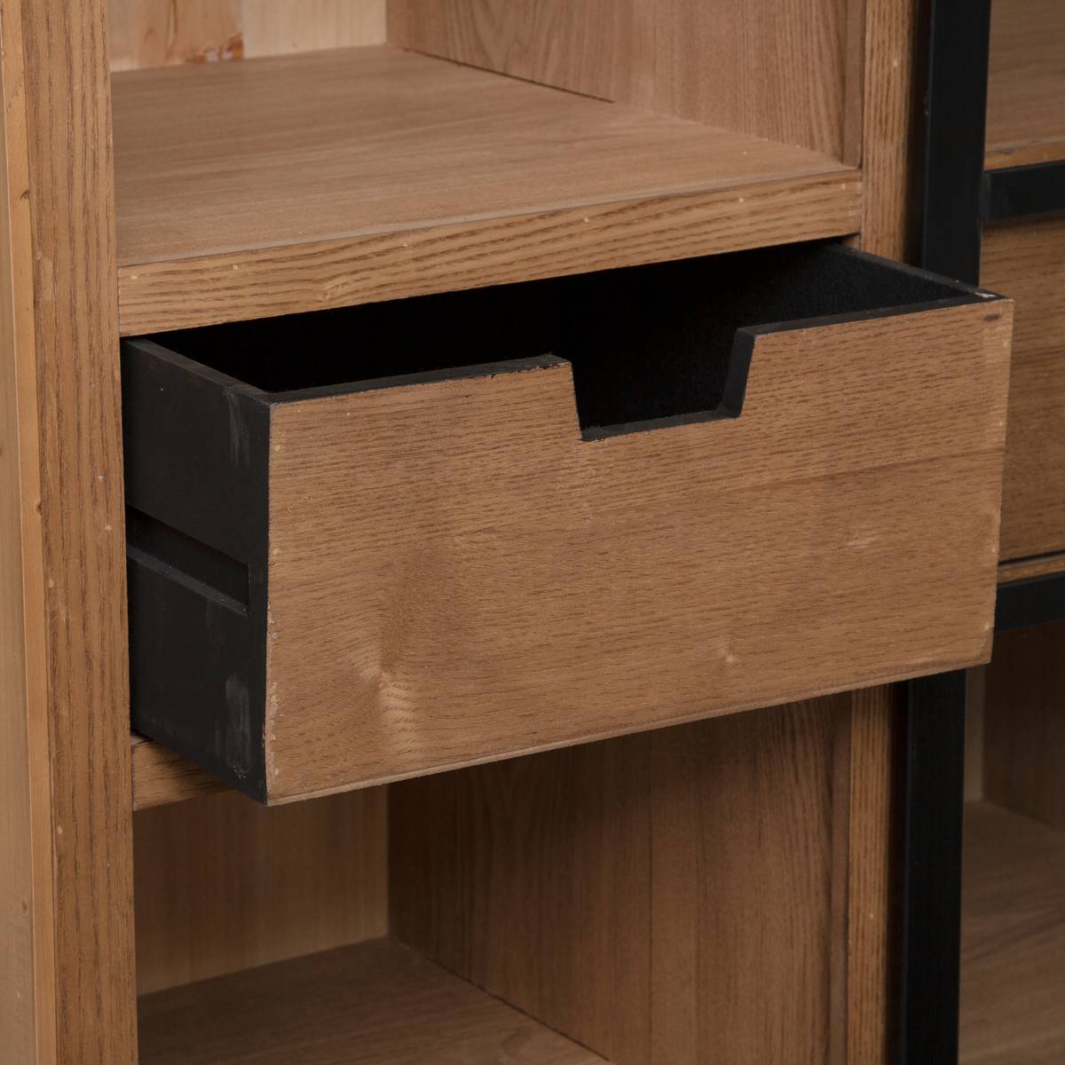 Libreria "Danik" 80x150 cm Legno naturale