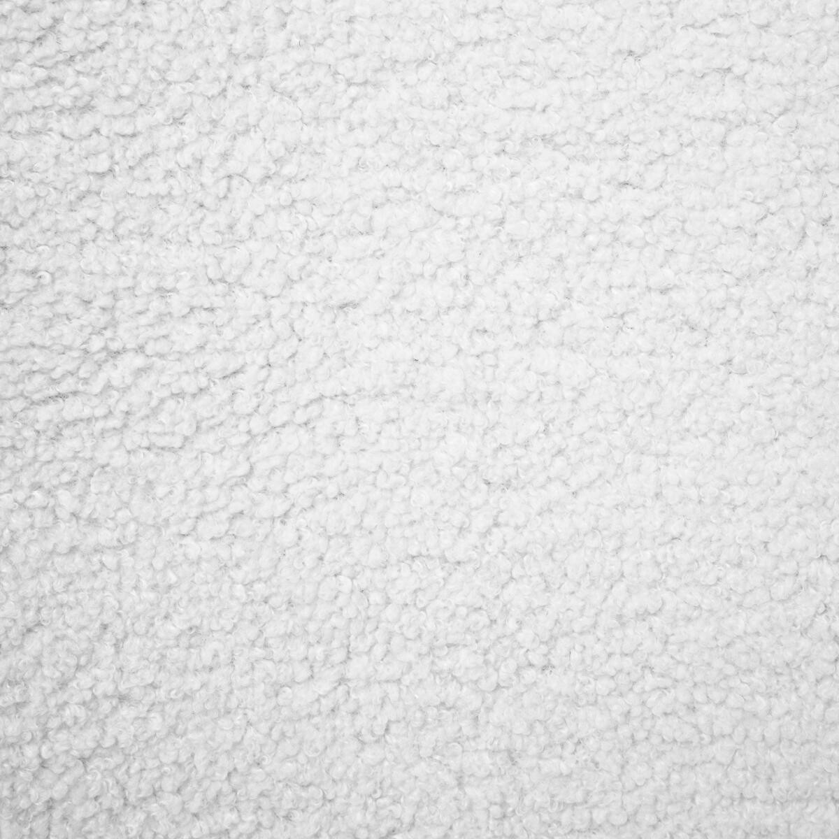 Poltrona "Chiara" Bouclette, Bianco Bianco