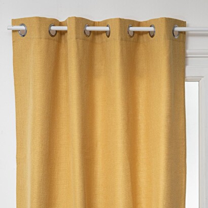 Tenda "clem" giallo senape, 140x260 cm