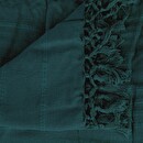 Coperta da letto, cotone Blu petrolio, 160x220 cm Blu anatra