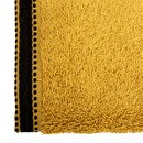 Asciugamano ospite 'Joia' Giallo senape, 30x50 cm, 550 g/m² Giallo senape