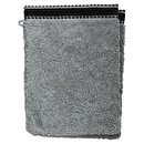Guanti da toilette "Joia" x2 Grigio ardesia, 15x21 cm, 550 g/m² Grigio ardesia