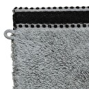 Guanti da toilette "Joia" x2 Grigio ardesia, 15x21 cm, 550 g/m² Grigio ardesia