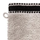 Guanti da toilette "Joia" x2 Beige, 15x21 cm, 550 g/m&sup2; Beige