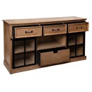 Credenza a 2 ante "Danik" 160x85 cm Legno naturale