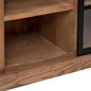 Credenza 1 anta "Danik" 94x95 cm Legno naturale