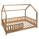 Letto a casetta per bambini "Bosco" 90x190 cm Beige